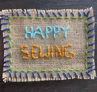 Example of Sewing Stitches