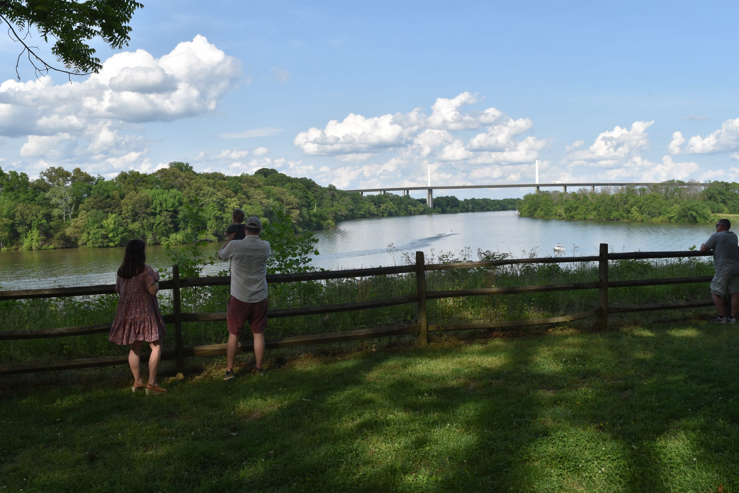 View of James River from Henricus