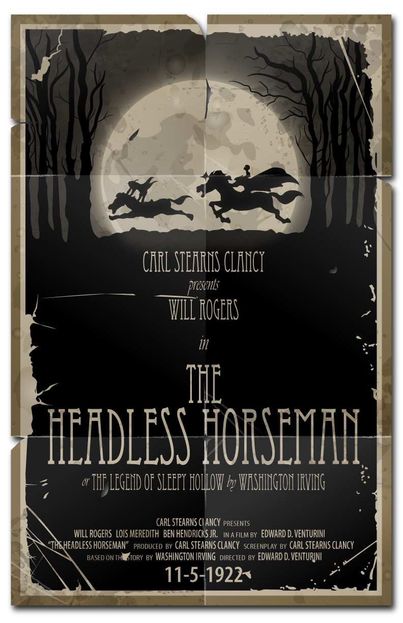 Headless Horseman 1922 movie poster