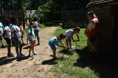 Camp Pocahontas Kids Learning Carpentry