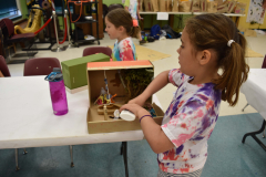 Camp Pocahontas Kids Crafting